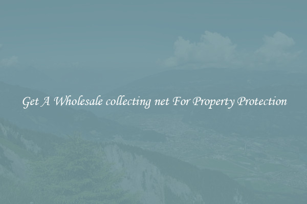 Get A Wholesale collecting net For Property Protection