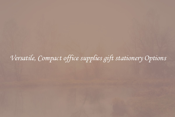 Versatile, Compact office supplies gift stationery Options