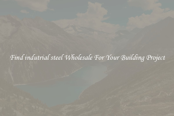 Find indutrial steel Wholesale For Your Building Project