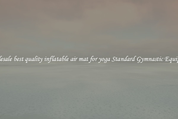 Wholesale best quality inflatable air mat for yoga Standard Gymnastic Equipment